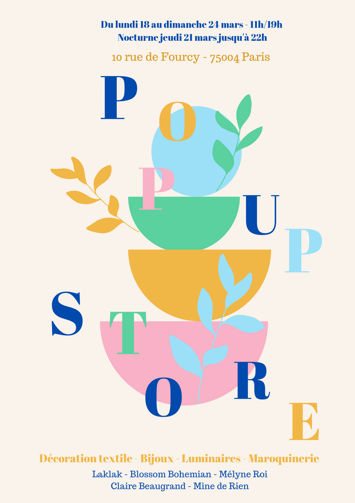 Pop Up Store de printemps 2024